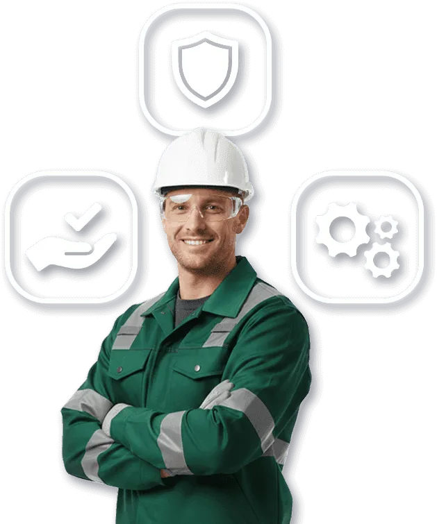 operatore per lo smaltimento rifiuti